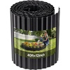 image:imageVEVOR Galvanized Steel Landscape Edging 40 ft x 12 in Metal Edging for Landscaping with Gloves EasytoInstall Bendable Metal Strips Heavy Duty Metal Garden Edge Border for Flower Bed Yard PathwayBlack