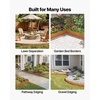 image:imageVEVOR Galvanized Steel Landscape Edging 40 ft x 12 in Metal Edging for Landscaping with Gloves EasytoInstall Bendable Metal Strips Heavy Duty Metal Garden Edge Border for Flower Bed Yard PathwayRust