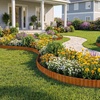 image:imageVEVOR Galvanized Steel Landscape Edging 40 ft x 12 in Metal Edging for Landscaping with Gloves EasytoInstall Bendable Metal Strips Heavy Duty Metal Garden Edge Border for Flower Bed Yard PathwayRust