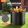 image:imageVEVOR Garden Compost Bin 80 Gallon BPA Free Composter Large Capacity Outdoor Composting Bin with Top Lid and Bottom Door Easy Assembling Lightweight Fast Creation of Fertile Soil220 Gallon