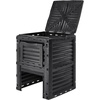 image:imageVEVOR Garden Compost Bin 80 Gallon BPA Free Composter Large Capacity Outdoor Composting Bin with Top Lid and Bottom Door Easy Assembling Lightweight Fast Creation of Fertile Soil80 Gallon