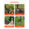image:imageVEVOR Garden Fork 5Tine Gardening Pitchfork with Metal Handle 41 in Heavy Duty Digging Fork with Y Grip Forged Steel Spading Fork for Hay Potato Composting Transplanting Aeration5Tine