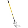 image:imageVEVOR Garden Fork 5Tine Gardening Pitchfork with Metal Handle 41 in Heavy Duty Digging Fork with Y Grip Forged Steel Spading Fork for Hay Potato Composting Transplanting Aeration5Tine