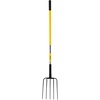 image:imageVEVOR Garden Fork 5Tine Gardening Pitchfork with Metal Handle 41 in Heavy Duty Digging Fork with Y Grip Forged Steel Spading Fork for Hay Potato Composting Transplanting Aeration5Tine