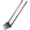 image:imageVEVOR Garden Fork 5Tine Gardening Pitchfork with Metal Handle 41 in Heavy Duty Digging Fork with Y Grip Forged Steel Spading Fork for Hay Potato Composting Transplanting Aeration5TineU