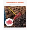 image:imageVEVOR Garden Fork 5Tine Gardening Pitchfork with Metal Handle 41 in Heavy Duty Digging Fork with Y Grip Forged Steel Spading Fork for Hay Potato Composting Transplanting Aeration18 Angled Tines