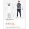 image:imageVEVOR Garden Fork 5Tine Gardening Pitchfork with Metal Handle 41 in Heavy Duty Digging Fork with Y Grip Forged Steel Spading Fork for Hay Potato Composting Transplanting Aeration5Tine