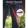 image:imageVEVOR Garden Fork 5Tine Gardening Pitchfork with Metal Handle 41 in Heavy Duty Digging Fork with Y Grip Forged Steel Spading Fork for Hay Potato Composting Transplanting Aeration4Tine
