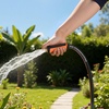 image:imageVEVOR Garden Hose 75 ft 58 Heavy Duty 4Layer Rubber Water Hose 150PSI Working amp 600PSI Burst Flexible amp Nonkink Outdoor Waterhose with 34 Fitting Lightweight Hoses for Gardening Cleaning50 ft