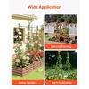 image:imageVEVOR Garden Stakes 10 Pack 937 inch Plastic Coated Metal Tomato Stakes Garden Sticks for Plants Support with Pointed End and NonSlip Bumps for Growing Climbing Plants Outdoor Vegetables24m20mm
