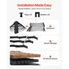 image:imageVEVOR Gravel Grid 2 Inch Depth 2687 x 394 FT  8200 x 1200 mm 1880 LBS Per Sq ft Grass Ground Retainer Permeable Geo Grids Driveway Stabilization for Garden Patio Walkway RV Parking Slopes