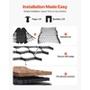 image:imageVEVOR Gravel Grid 3 Inch Depth 1706 x 886 FT  5200 x 2700 mm 1880 LBS Per Sq ft Grass Ground Retainer Permeable Geo Grids Driveway Stabilization for Garden Patio Walkway RV Parking Slopes3281 x 984 FT