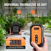 image:imageVEVOR Greenhouse Heater 1500W PTC Fast Heating With Overheat Protection 3Speed Setting Small Grow Tent Fan Electric Portable for Green House Flower Room WorkplacePTC  Thermostat