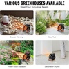 image:imageVEVOR Greenhouse Heater 1500W PTC Fast Heating With Overheat Protection 3Speed Setting Small Grow Tent Fan Electric Portable for Green House Flower Room WorkplacePTC  Thermostat