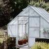 image:imageVEVOR Greenhouse Plastic Sheeting 16 x 25 ft 6 Mil Thickness UV Resistant Clear Polyethylene Film Hoop Green House Cover for Farms Agriculture Garden15 x 40 ft