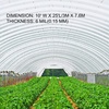 image:imageVEVOR Greenhouse Plastic Sheeting 16 x 25 ft 6 Mil Thickness UV Resistant Clear Polyethylene Film Hoop Green House Cover for Farms Agriculture Garden10 x 25 ft
