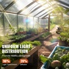image:imageVEVOR Greenhouse Plastic Sheeting 16 x 25 ft 6 Mil Thickness UV Resistant Clear Polyethylene Film Hoop Green House Cover for Farms Agriculture Garden25 x 25 ft