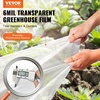 image:imageVEVOR Greenhouse Plastic Sheeting 16 x 25 ft 6 Mil Thickness UV Resistant Clear Polyethylene Film Hoop Green House Cover for Farms Agriculture Garden25 x 25 ft