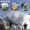 image:imageVEVOR Greenhouse Plastic Sheeting 16 x 25 ft 6 Mil Thickness UV Resistant Clear Polyethylene Film Hoop Green House Cover for Farms Agriculture Garden24 x 50 ft