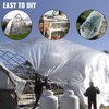 image:imageVEVOR Greenhouse Plastic Sheeting 16 x 25 ft 6 Mil Thickness UV Resistant Clear Polyethylene Film Hoop Green House Cover for Farms Agriculture Garden7 3 x 15 2 m