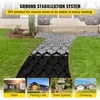 image:imageVEVOR Ground Grid 27 ft x 4 ft 1885 lbs per Sq Ft Load Geo Grid 2 Depth Permeable Stabilization System for DIY Patio Walkway Shed Base Light Vehicle Driveway Parking Lot Grass and Gravel25ft x 95ft