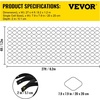 image:imageVEVOR Ground Grid 27 ft x 4 ft 1885 lbs per Sq Ft Load Geo Grid 2 Depth Permeable Stabilization System for DIY Patio Walkway Shed Base Light Vehicle Driveway Parking Lot Grass and Gravel27ft x 4ft
