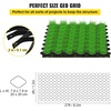 image:imageVEVOR Ground Grid 27 ft x 4 ft 1885 lbs per Sq Ft Load Geo Grid 2 Depth Permeable Stabilization System for DIY Patio Walkway Shed Base Light Vehicle Driveway Parking Lot Grass and Gravel27ft x 4ft