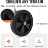 image:imageVEVOR Hose Reel Cart Hold Up to 175 ft of 58 Hose Hose Not Included Garden Water Hose Carts Mobile Tools with Wheels Heavy Duty PowderCoated Steel Outdoor Planting for Garden Yard Lawn175 ft
