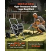 image:imageVEVOR Hose Reel Cart Hold Up to 175 ft of 58 Hose Hose Not Included Garden Water Hose Carts Mobile Tools with Wheels Heavy Duty PowderCoated Steel Outdoor Planting for Garden Yard Lawn200 ft