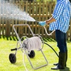 image:imageVEVOR Hose Reel Cart Hold Up to 175 ft of 58 Hose Hose Not Included Garden Water Hose Carts Mobile Tools with Wheels Heavy Duty PowderCoated Steel Outdoor Planting for Garden Yard Lawn175 ft