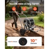 image:imageVEVOR Hose Reel Cart Hold Up to 175 ft of 58 Hose Hose Not Included Garden Water Hose Carts Mobile Tools with Wheels Heavy Duty PowderCoated Steel Outdoor Planting for Garden Yard Lawn2 in 1  200 ft