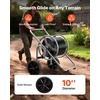 image:imageVEVOR Hose Reel Cart Hold Up to 175 ft of 58 Hose Hose Not Included Garden Water Hose Carts Mobile Tools with Wheels Heavy Duty PowderCoated Steel Outdoor Planting for Garden Yard Lawn200 ft