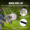 image:imageVEVOR Hose Reel Cart Hold Up to 175 ft of 58 Hose Hose Not Included Garden Water Hose Carts Mobile Tools with Wheels Heavy Duty PowderCoated Steel Outdoor Planting for Garden Yard Lawn175 ft