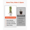 image:imageVEVOR Hydroponic Tower 30 Pods 6 Tiers Hydroponics Growing System Kit with App Control Vertical Home Garden with 20L Water Tank amp Pump Planter Germination Kit for Indoor Herbs Fruits VegetablesPro6 Tiers30 PodsNo Grow Light