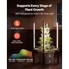 image:imageVEVOR Hydroponic Tower 30 Pods 6 Tiers Hydroponics Growing System Kit with App Control Vertical Home Garden with 20L Water Tank amp Pump Planter Germination Kit for Indoor Herbs Fruits VegetablesPro6 Tiers30 PodsWith Grow Light