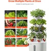 image:imageVEVOR Hydroponic Tower 30 Pods 6 Tiers Hydroponics Growing System Kit with App Control Vertical Home Garden with 20L Water Tank amp Pump Planter Germination Kit for Indoor Herbs Fruits VegetablesPro4 Tiers20 PodsNo Grow Light