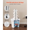 image:imageVEVOR Hydroponic Tower 30 Pods 6 Tiers Hydroponics Growing System Kit with App Control Vertical Home Garden with 20L Water Tank amp Pump Planter Germination Kit for Indoor Herbs Fruits VegetablesPro4 Tiers20 PodsNo Grow Light