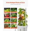 image:imageVEVOR Hydroponic Tower 30 Pods 6 Tiers Hydroponics Growing System Kit with App Control Vertical Home Garden with 20L Water Tank amp Pump Planter Germination Kit for Indoor Herbs Fruits VegetablesPro6 Tiers30 PodsWith Grow Light
