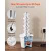 image:imageVEVOR Hydroponic Tower 30 Pods 6 Tiers Hydroponics Growing System Kit with App Control Vertical Home Garden with 20L Water Tank amp Pump Planter Germination Kit for Indoor Herbs Fruits VegetablesPro6 Tiers30 PodsNo Grow Light