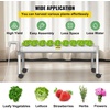 image:imageVEVOR Hydroponics Growing System Kit 3Tier 90 Sites UPVC Pipe Hydroponic Grow Kit with Timed Irrigation Sun amp Light Blocking Pipes Indoor Home Garden Vegetable Planting Grow Kits for Fruit HerbWhite
