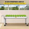 image:imageVEVOR Hydroponics Growing System Kit 3Tier 90 Sites UPVC Pipe Hydroponic Grow Kit with Timed Irrigation Sun amp Light Blocking Pipes Indoor Home Garden Vegetable Planting Grow Kits for Fruit HerbWhite
