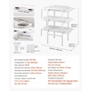 image:imageVEVOR Hydroponics Growing System Kit 3Tier 90 Sites UPVC Pipe Hydroponic Grow Kit with Timed Irrigation Sun amp Light Blocking Pipes Indoor Home Garden Vegetable Planting Grow Kits for Fruit HerbWhite  Standard Version