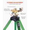 image:imageVEVOR Impact Sprinkler on Tripod Base Heavy Duty Tripod Sprinklers with Brass Head amp 34 Connector 360 Degree Large Area Coverage Irrigation Sprinkler Adjustable Heights for Yard Green1PC