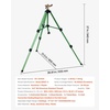 image:imageVEVOR Impact Sprinkler on Tripod Base Heavy Duty Tripod Sprinklers with Brass Head amp 34 Connector 360 Degree Large Area Coverage Irrigation Sprinkler Adjustable Heights for Yard Green1PC