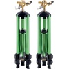 image:imageVEVOR Impact Sprinkler on Tripod Base Heavy Duty Tripod Sprinklers with Brass Head amp 34 Connector 360 Degree Large Area Coverage Irrigation Sprinkler Adjustable Heights for Yard Green2PC