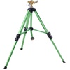 image:imageVEVOR Impact Sprinkler on Tripod Base Heavy Duty Tripod Sprinklers with Brass Head amp 34 Connector 360 Degree Large Area Coverage Irrigation Sprinkler Adjustable Heights for Yard Green1PC
