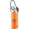 image:imageVEVOR Industrial Concrete Sprayer with Wheeled Cart 35 Gallon Stainless Steel Sprayer Heavy Duty TriPoxy Pump Sprayers 205Wand 48 amp 120Hoses 2 Brass Nozzles for Construction Lawn amp Garden35 Gal Basic