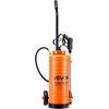 image:imageVEVOR Industrial Concrete Sprayer with Wheeled Cart 35 Gallon Stainless Steel Sprayer Heavy Duty TriPoxy Pump Sprayers 205Wand 48 amp 120Hoses 2 Brass Nozzles for Construction Lawn amp Garden35 Gal with Cart