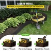 image:imageVEVOR Landscape Edging 10 inch Depth 40 ft Total Length Recycled HDPE Coiled Terrace Board Flexible Bender Border for Landscaping Lawn Garden Yard Against Invading Weeds Black40 FT
