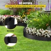 image:imageVEVOR Landscape Edging 10 inch Depth 40 ft Total Length Recycled HDPE Coiled Terrace Board Flexible Bender Border for Landscaping Lawn Garden Yard Against Invading Weeds Black300 FT